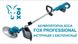 Cordless scythe / trimmer / brush cutter for grass FOX Professional (2 pcs batteries + 5 attachments included) FGBP FGBP фото 2