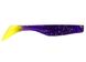 Silicone vibrating tail FOX 9cm Abyss #057 (purple yellow) (1 piece) 8875 фото 3