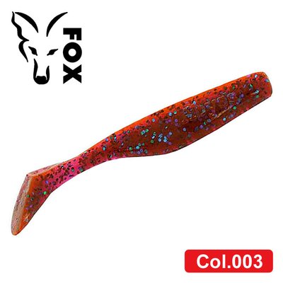 Silicone vibrating tail FOX 9cm Abyss #003 (lox, lilac) (1 piece) 7391 фото