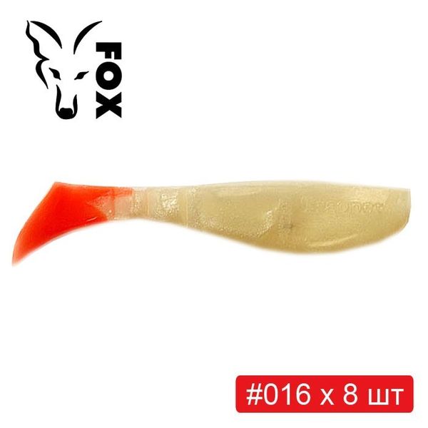 Set silicone FOX TRAPPER 8 cm #T1 - 6 colors x 8 pcs = 48 pcs 218849 фото