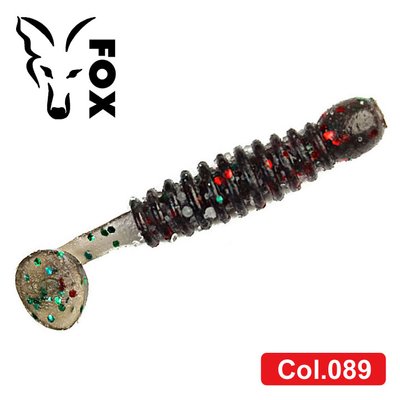 Silicone vibrating tail for microjig FOX 4cm Maggot #089 (electric marsh) (edible, 10 pcs) 6627 фото
