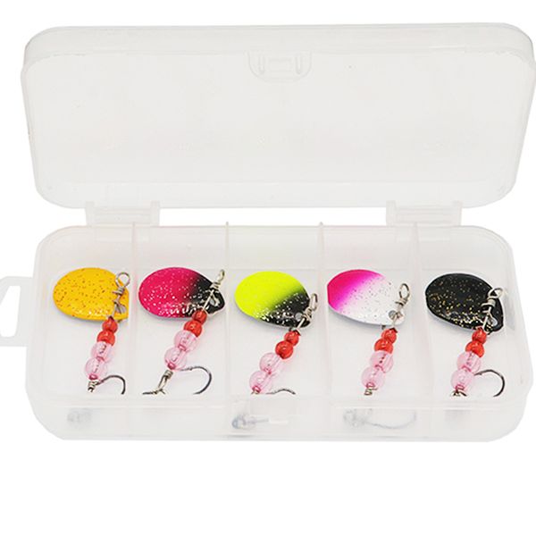 Set of rotating spinners FOX Butterfly Kit (5 pieces of bait + box) FXBTTRFLKT-5 фото