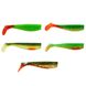 Set of silicone vibrating tails FOX 10cm Swimmer Assorti #4 (edible, 5 pcs) 10484 фото 1