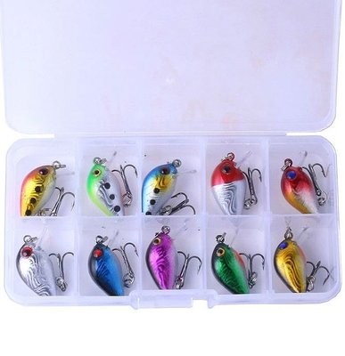 Set of wobblers FOX Tipster Kit (10 pieces of bait + box) 9904 фото