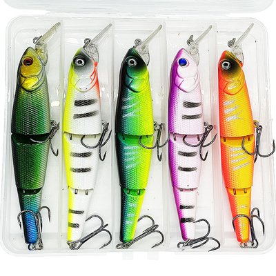 Set of wobblers FOX Jointed Pike Kit (5 pieces of bait + box) FXJNTDPKKT-5 фото