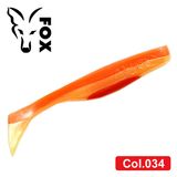 Силиконовый виброхвост FOX 9см Abyss #034 (морковный краснопуз) (1шт) 259991 фото