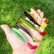 Silicone vibrating tail FOX 14cm Trapper #072 (black yellow) (1 piece) 9956 фото 3