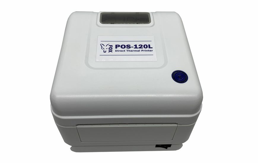 Drukarka termiczna FOX POS-120L do druku etykiet od 20mm do 108mm dla Nova Poshta 223959 фото