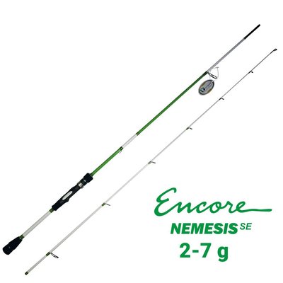Spinning rod Encore Nemesis SE NMS-S732UL (Solid Tip) 2.21m 2-7g 5103 фото