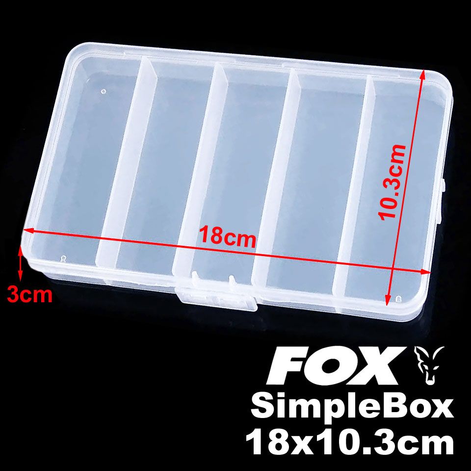 Купити FOX SimpleBox D, 18*10.3*3cm, Clear FXSMPLBX-D в інтернет