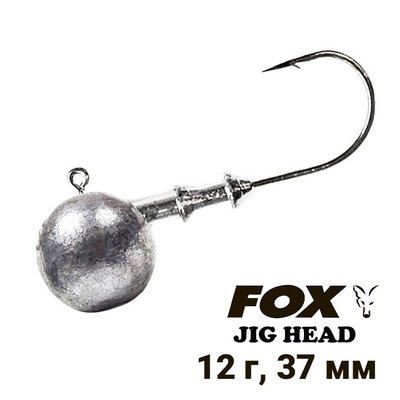 Lead Jig Head FOX hook #2/0 12g (1pz) 8551 фото