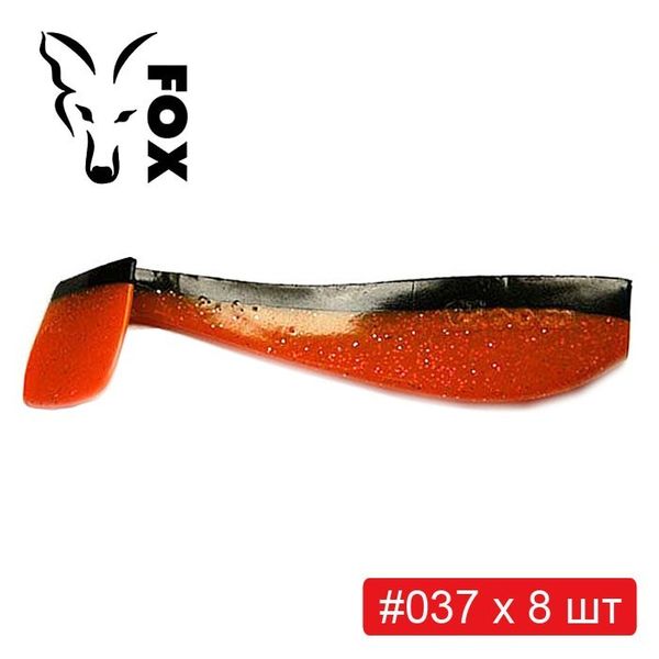Набір силікона FOX GLOOM 8 см #G1 - 6 кольорів х 8 шт = 48 шт 184104 фото