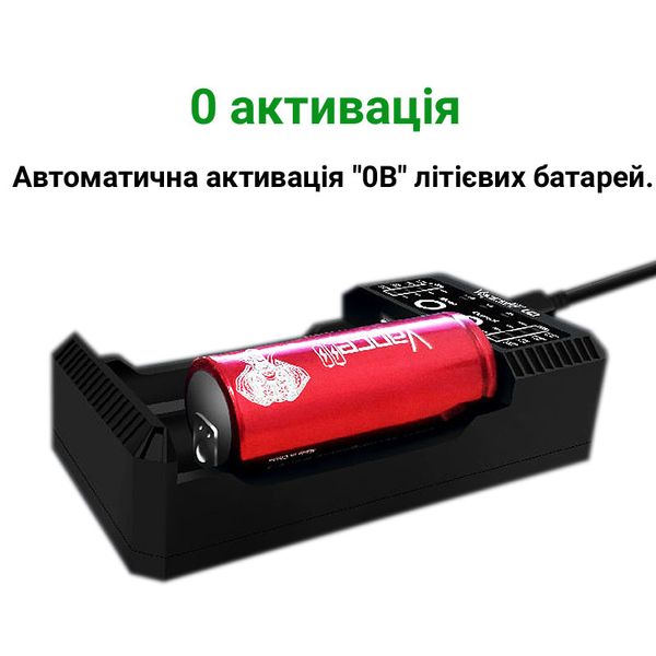 Vapcell U2 - smart charger with 2 channels 2 A for Ni-Mh, Ni-Cd and Li-Ion + PowerBank function VapcellU2 фото