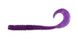 Silicone worm FOX 10cm Crawler #091 (electric violet) (edible, 6 pcs) 6054 фото 2