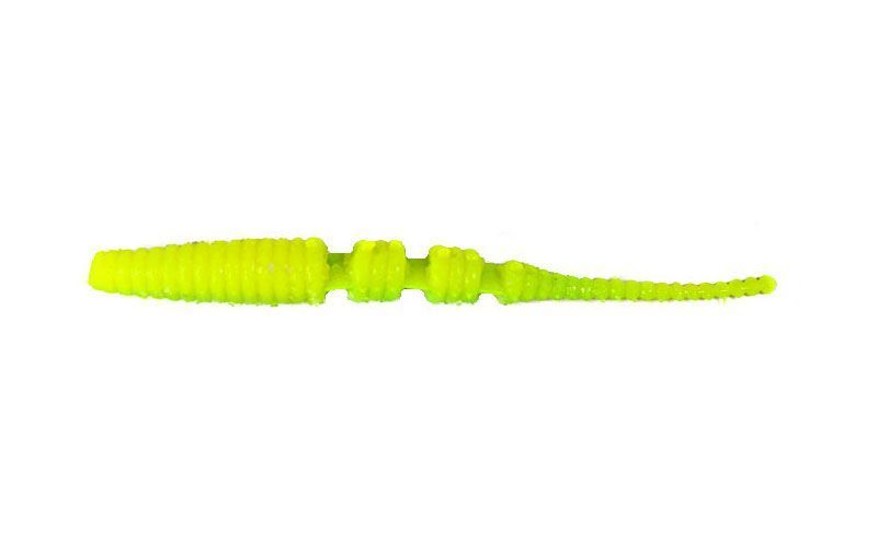 Силіконовий слаг для мікроджигу FOX 5,5см Leech (JAVASTICK) #088 (bright green) (їстівний, 8шт) 8778 фото