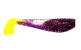 Silicone vibrating tail FOX 6cm Gloom #057 (purple yellow) (1 piece) 260372 фото