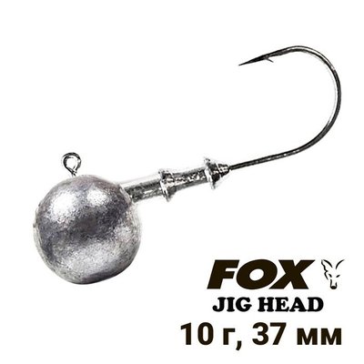 Lead Jig Head FOX hook #2/0 10g (1pz) 8553 фото