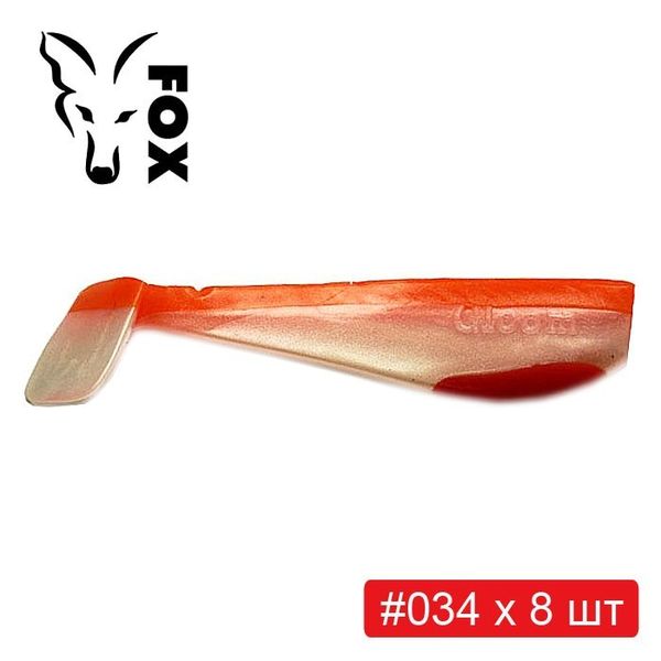 Set silicone FOX GLOOM 8 cm #G2 - 6 colors x 8 pcs = 48 pcs 184105 фото