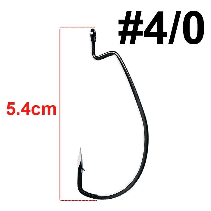 Eagle Claw TK120 Trokar Magworm Hook - Size 4/0