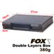 FOX Double Layers Box, 27*19*5cm, 380g, Dunkelgrau FXDBLLYRSBX-27X19X5-DarkGrey фото 9