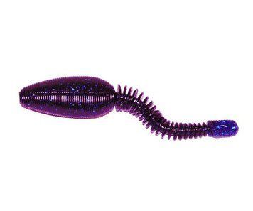 Silicone slug BPS Wreak-N-Bug 4.5" Blues Flex (edible, 6 pcs) 8922 фото