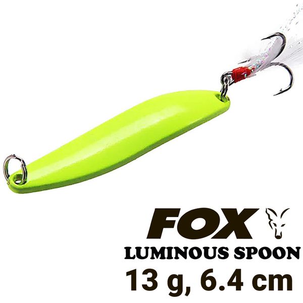 Коливалка FOX Luminous Spoon 13g. 267151 фото
