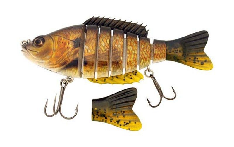 Composite wobbler FOX Live Swimbait Perch LSP12-461 5257 фото