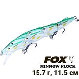 Воблер FOX Minnow Flock 11.5cm 15.7g #GN 10094 фото