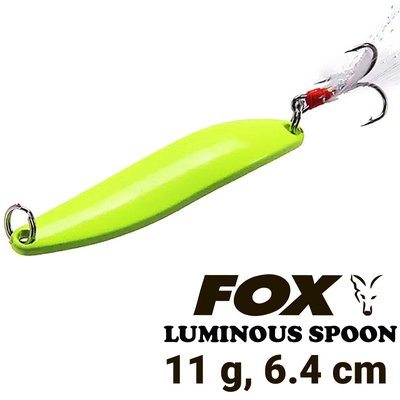 Коливалка FOX Luminous Spoon 11g. 267150 фото