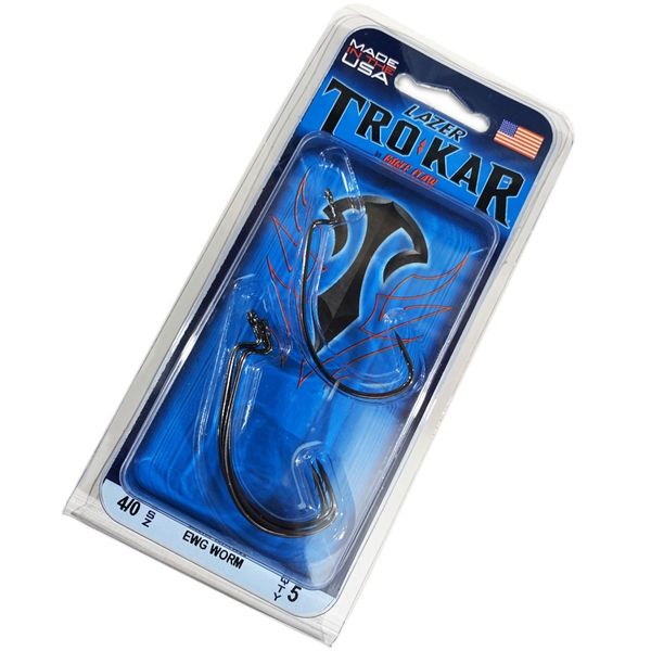 Offset hook Trokar Lazer (Eagle Claw) TK110-4/0 8962 фото