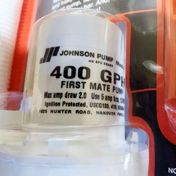 Kit de aireador de cofre de hielo Johnson Pump 10583 фото