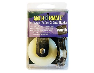 Комплект шкива и направляющих для лебедки Worth Anchormate Pulley and Line Guide Kit 10597 фото