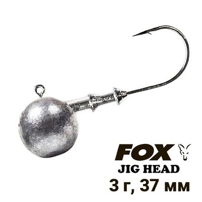 Lead Jig Head FOX hook #2/0 3g (1pc) 10105 фото