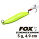 Oscillating spoon FOX Luminous Spoon 5g. 267148 фото 1