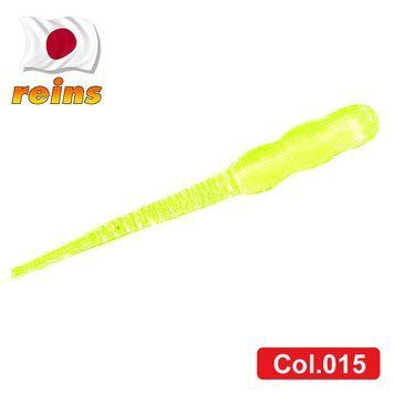 Silicone slug for micro jig Reins Aji Meat 1.8" #015 Chart Pearl (edible, 15 pcs) 8843 фото
