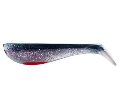 Silicone vibrating tail BIG HAMMER "Square Tail" 5" - #23 - Bleeding Mackerel (1 piece, 12.5 cm) 9388 фото