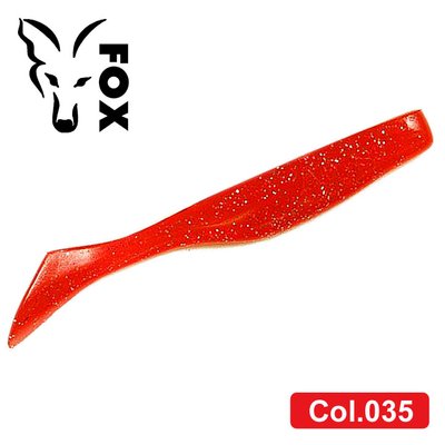 Silicone vibrating tail FOX 9cm Abyss #035 (raspberry) (1 piece) 259992 фото