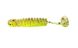Silicone vibrating tail for microjig FOX 4cm Maggot #060 (yellow harlequin) (edible, 10 pcs) 6780 фото 2