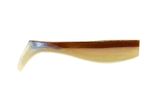 Silicone vibrating tail FOX 8cm Swimmer #053 (brown purple perlamutr) (1 piece) 260215 фото