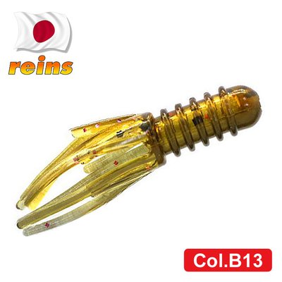 Силиконовый октопус для микроджига Reins Ring Tube Micro 1.5" #B13 Natural Shell (съедобный, 9шт) 6495 фото