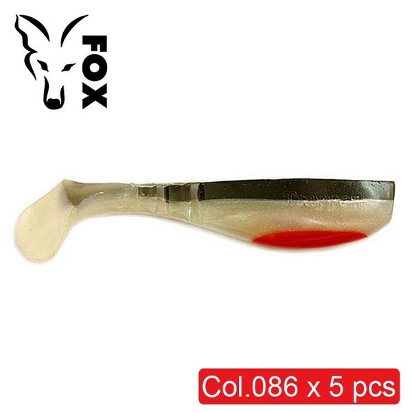 Set of silicone baits #1 FOX TRAPPER 80 mm - 30 pcs. 138478 фото