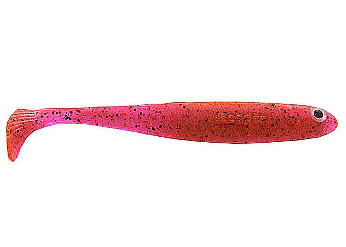 Silicone vibrating tail FOX 10cm Reaper #013 (lox, lilac, red glitter) (1 piece) 7358 фото