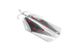 Oscillating spoon Jake's Lures Wobbler Silver/Red Dots 7604 фото 2