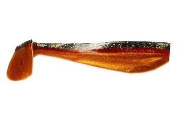 Silicone vibrating tail FOX 8cm Gloom #045 (gold perlamutr) (1 piece) 267571 фото
