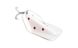 Oscillating spoon Jake's Lures Wobbler White/Red Dots 7606 фото 2