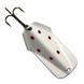 Oscillating spoon Jake's Lures Wobbler White/Red Dots 7606 фото 3