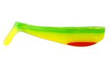 Silicone vibrating tail FOX 6cm Gloom #085 (chartreuse lime red) (1 piece) 7439 фото