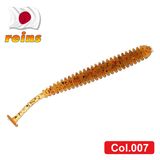 Silicone vibrating tail for microjig Reins Aji Adder Shad 2" #007 Ebimiso SP (edible, 15 pcs) 6111 фото