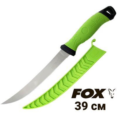 Fishing fillet knife FOX PK-1067A with sheath 7548 фото