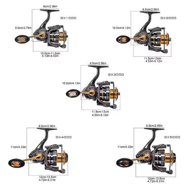 Котушка рибальська Codek Spinning Reel 1000 FOXCodek1000 фото